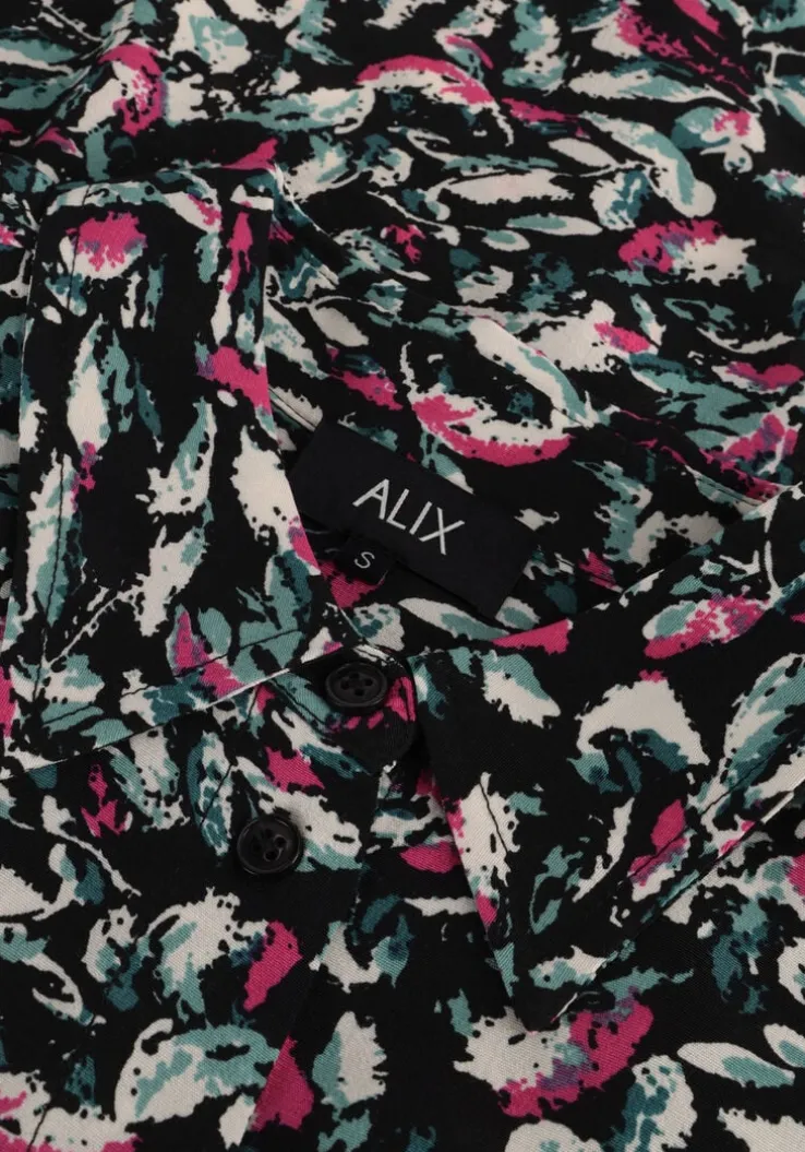 multi alix the label blouses scathy flower dress