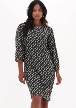 multi ana alcazar mini jurk dress ballonsleeves no belt öko-tex 100