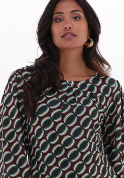 multi ana alcazar mini jurk dress ballonsleeves no belt öko-tex 100