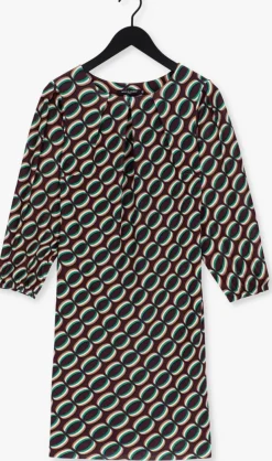 multi ana alcazar mini jurk dress ballonsleeves no belt öko-tex 100