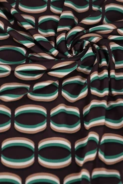 multi ana alcazar mini jurk dress ballonsleeves no belt öko-tex 100