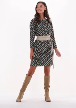 multi ana alcazar mini jurk dress ballonsleeves no belt öko-tex 100