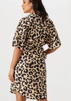 multi another label mini jurk denice animal dress s/s