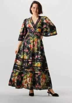 multi antik batik maxi jurk lisa long dress