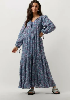 multi antik batik maxi jurk zena long dress