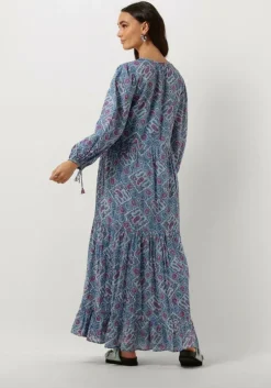multi antik batik maxi jurk zena long dress