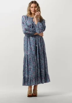 multi antik batik maxi jurk zena long dress