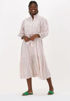 multi antik batik midi jurk raphaelle dress