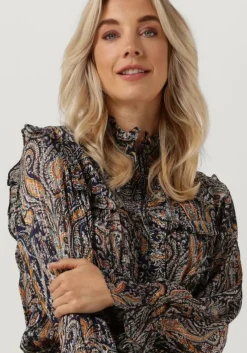 multi antik batik midi jurk elvis transdress