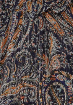 multi antik batik midi jurk elvis transdress