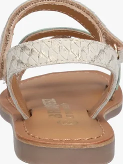 multi braqeez platte sandalen cassy call