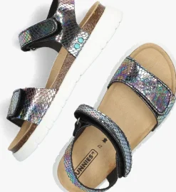 multi bunniesjr platte sandalen bregje beach