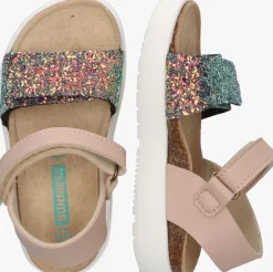 multi bunniesjr platte sandalen vanessa verano