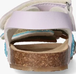 multi bunniesjr platte sandalen babs beach