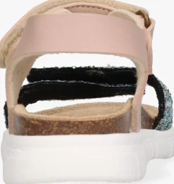 multi bunniesjr platte sandalen bregje beach