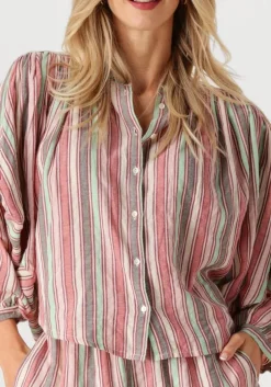 multi by-bar blouses becky multi stripe blouse