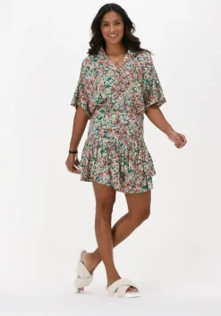 multi by-bar minirok elena poppygreen skirt