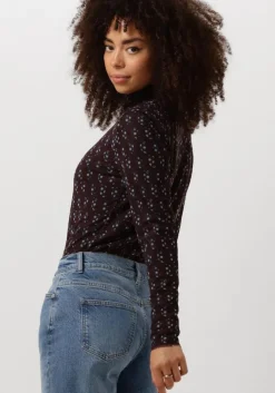multi by-bar tops & t-shirts mesh paisley top