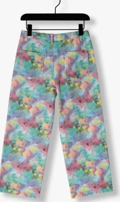 multi call me frankie straight leg jeans splash denim pants