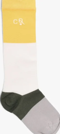 multi carlijnq sokken tri colore - knee socks