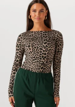 multi catwalk junkie t-shirt leopard long sleeve