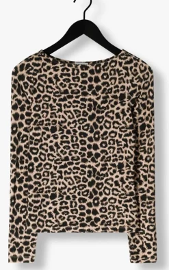 multi catwalk junkie t-shirt leopard long sleeve