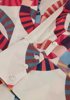 multi dea kudibal mini jurk kamille