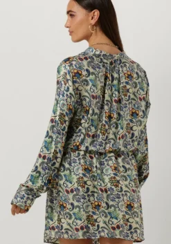 multi est'seven mini jurk est’journee dress bambu