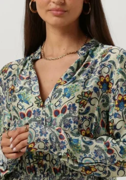 multi est'seven mini jurk est’journee dress bambu