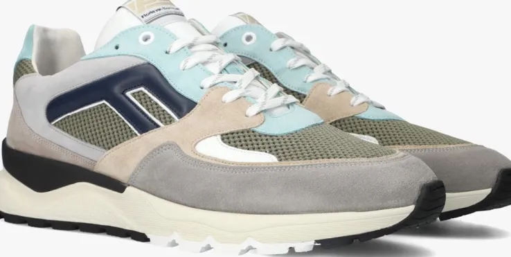 multi floris van bommel hoge sneakers sfm-10154 de treener