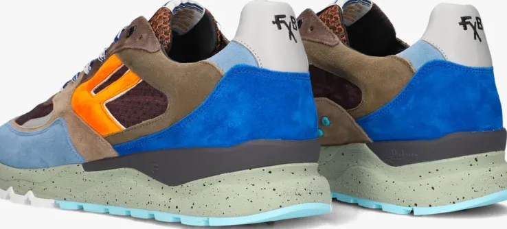 multi floris van bommel lage sneakers sfm-10154 de treener