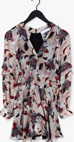 multi iro mini jurk darsa