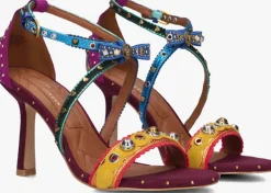 multi kurt geiger london sandalen met hak mini bow eyelet
