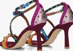 multi kurt geiger london sandalen met hak mini bow eyelet