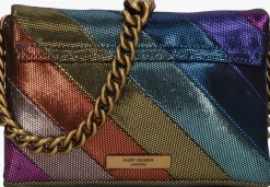 multi kurt geiger london schoudertas mini kensington flap