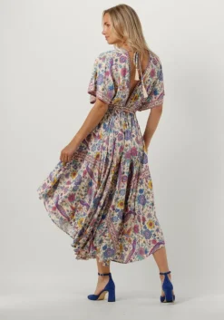 multi lollys laundry midi jurk nightingale dress