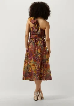 multi louizon midi jurk saguaro