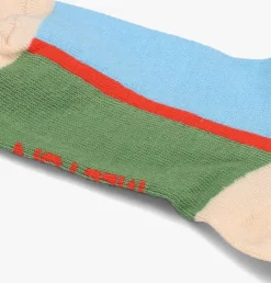 multi melton sokken block sneaker socks