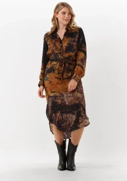 multi mes demoiselles midi jurk haida