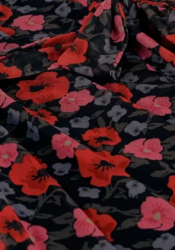 multi modström mini jurk binna print wrap dress