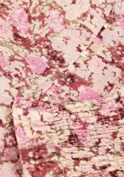 multi modström mini jurk meilamd print ls dress