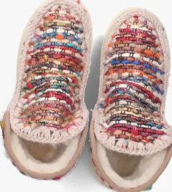 multi mou vachtlaarzen eskimo sneaker bold text