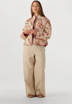 multi neo noir jack hema floral trail quilt jacket