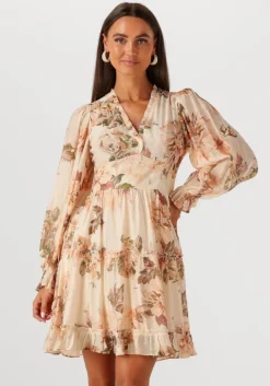 multi neo noir mini jurk miller mega floral dress