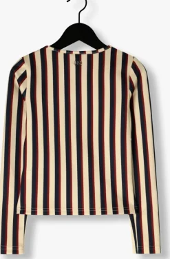 multi nik & nik top striped ls top