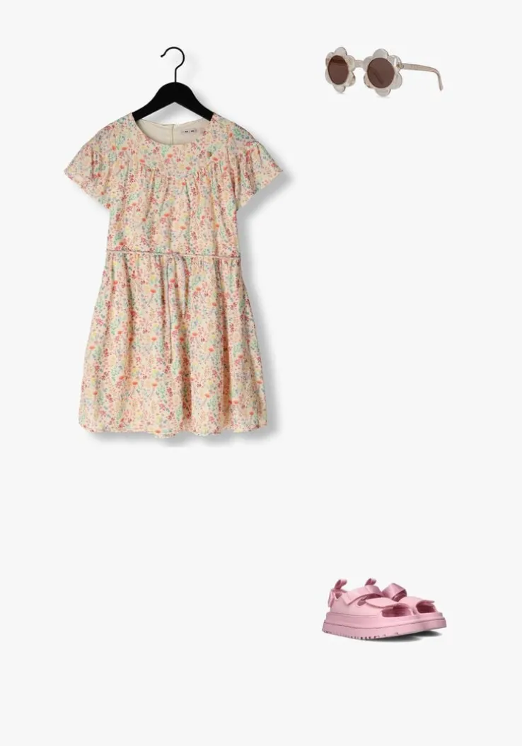 multi nono mini jurk merle blooming dress