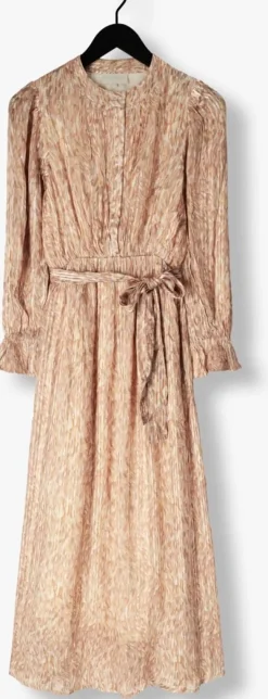 multi notre-v maxi jurk nv-fleur