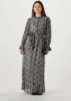 multi notre-v maxi jurk nv-fleur