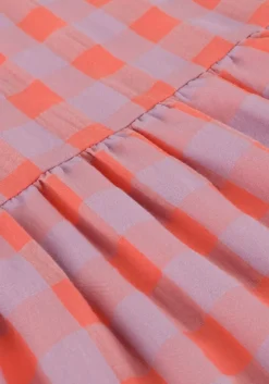 multi petit blush mini jurk julie dress check
