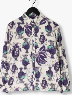 multi pom amsterdam blouses milly vases cream